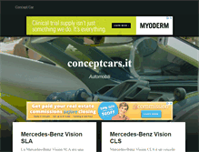Tablet Screenshot of conceptcars.it